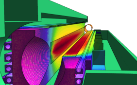 Modeling of beam-induced damage of the LHC tertiary collimators